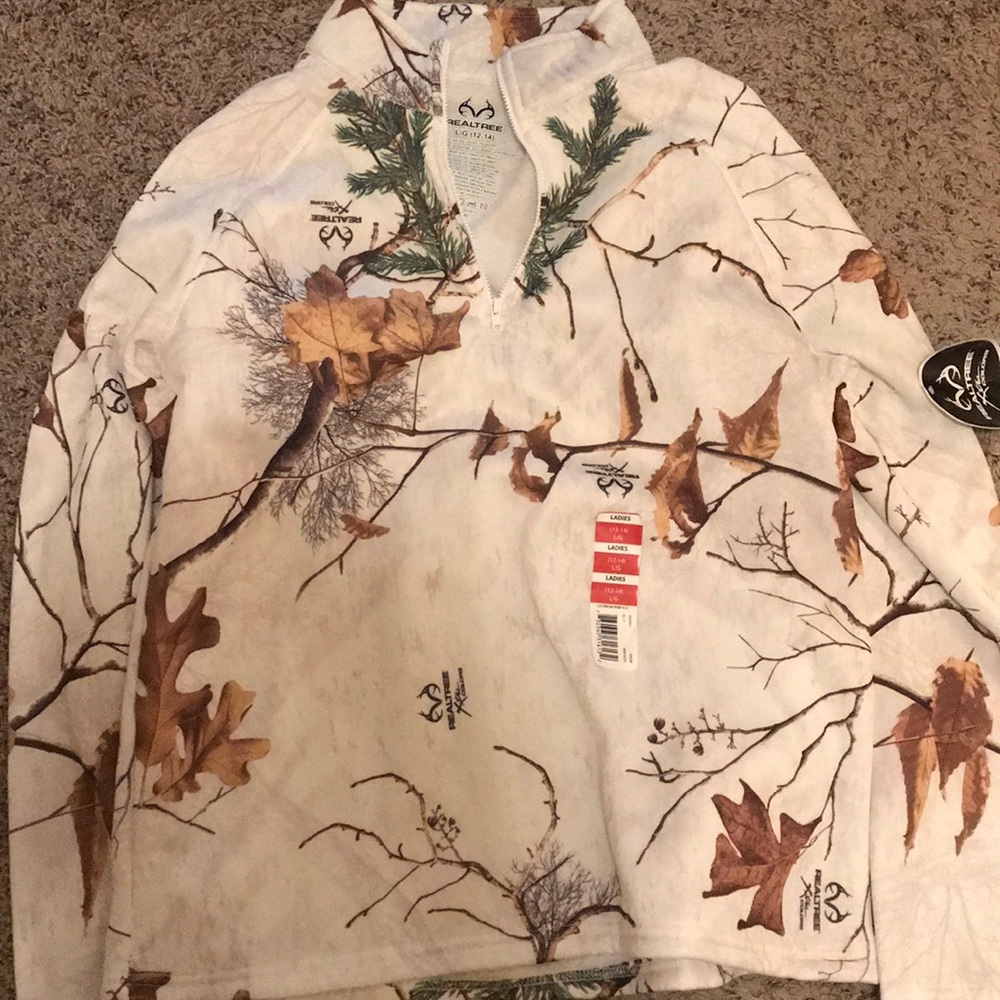 Real tree quarter zip